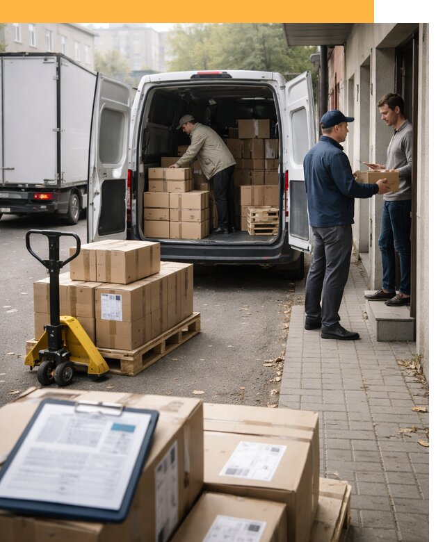 Доставка грузов от двери до двери с таможней от 45648 руб.