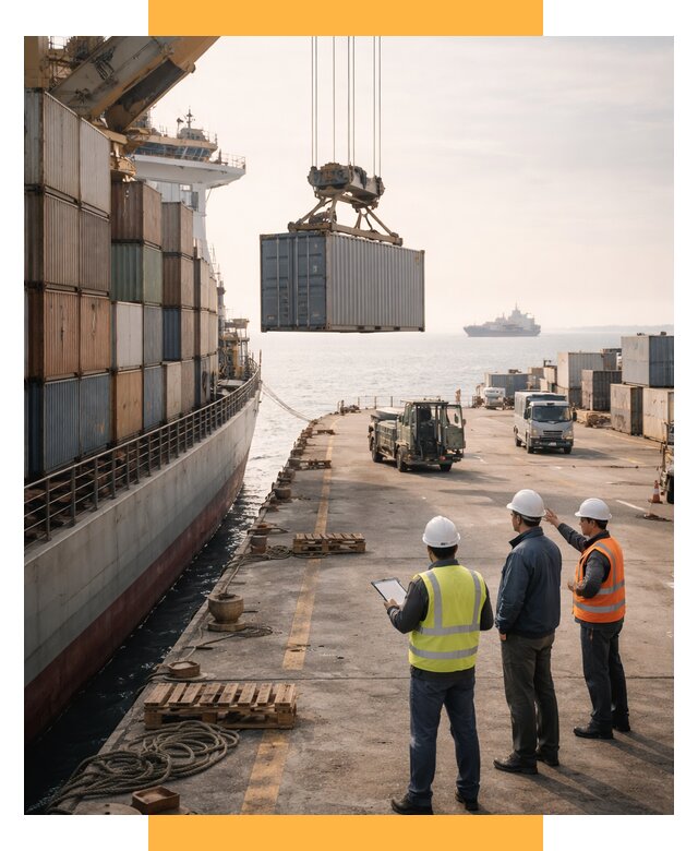 Морские перевозки грузов по миру от 45648 р. | СетСервис-Блч