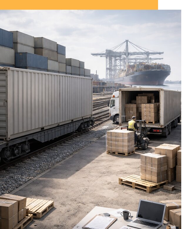 Мультимодальные перевозки грузов по миру от 45648 руб