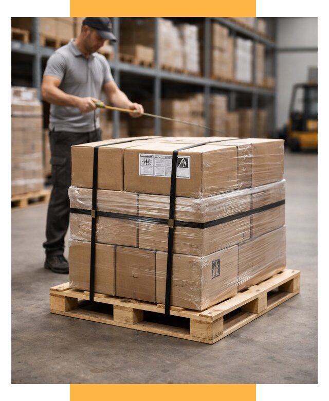 Упаковка и паллетирование грузов от 3550 р. | СетСервис-Блч