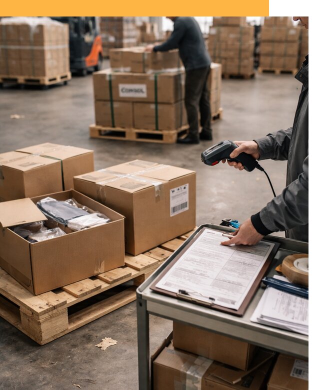 Сборные грузы из Китая: доставка, склад и таможня от 18259