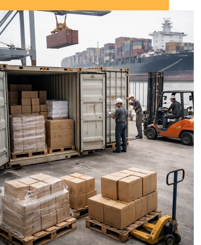 Контейнерные перевозки из Китая под ключ от 121728 руб/контейнер