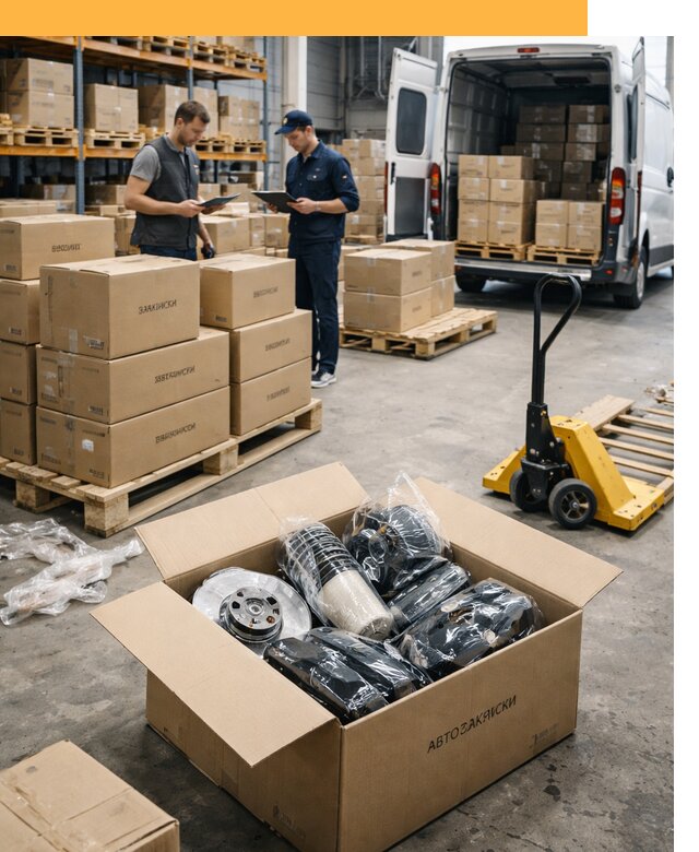 Доставка автозапчастей из Европы от 12680 руб быстро и надёжно