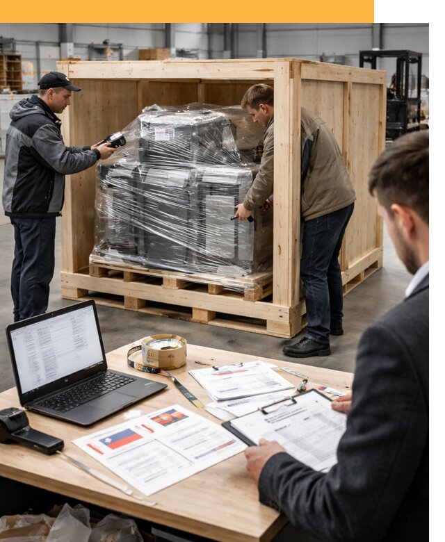 Доставка промышленного оборудования из США от 65936 руб