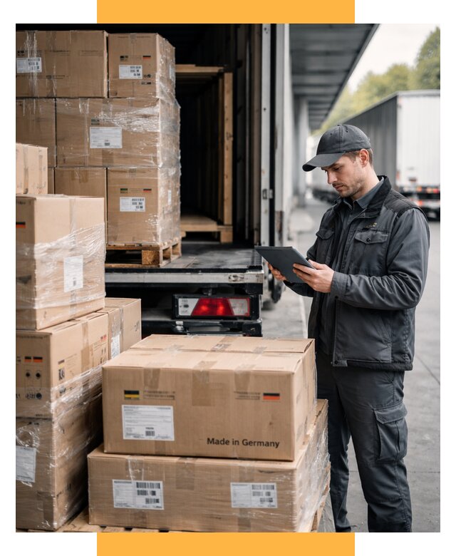 Доставка грузов из Германии от 45648 р. быстро - СетСервис-Блч