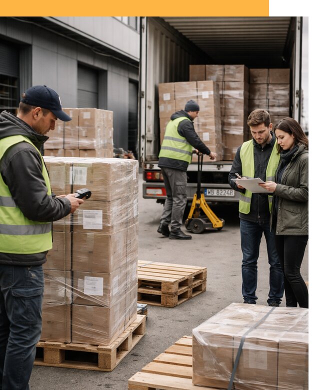 Доставка грузов из Польши: морем, авто и авиа от 7608