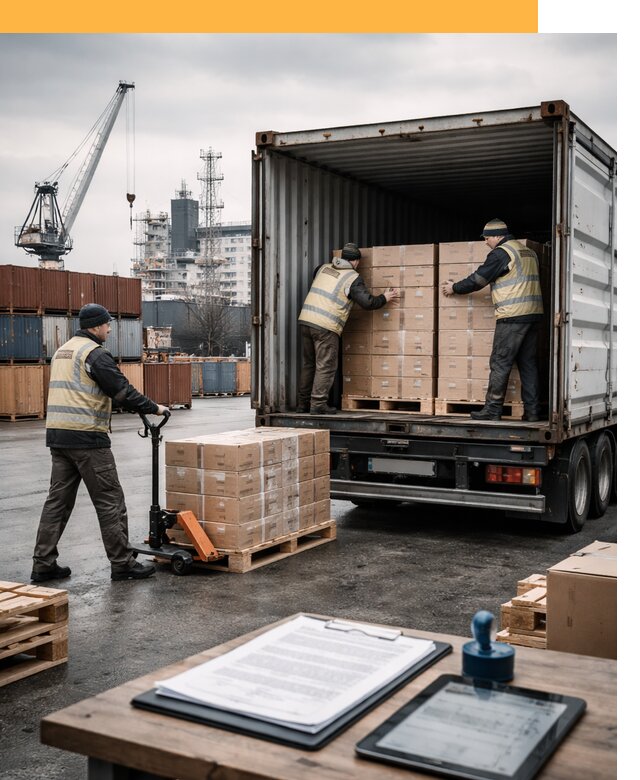 Доставка грузов из Латвии от 25360 руб, морская, авто, авиа