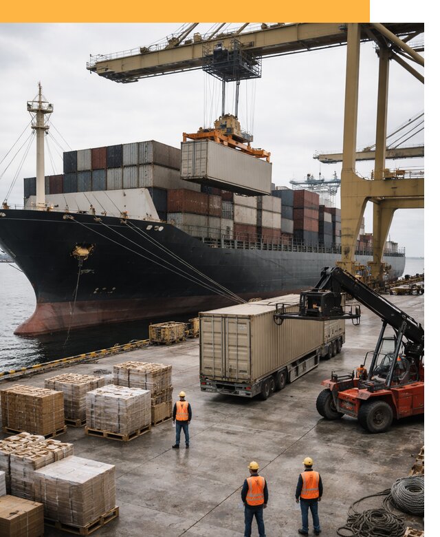 Морские перевозки из Индии: доставка FCL/LCL, таможня от 121728