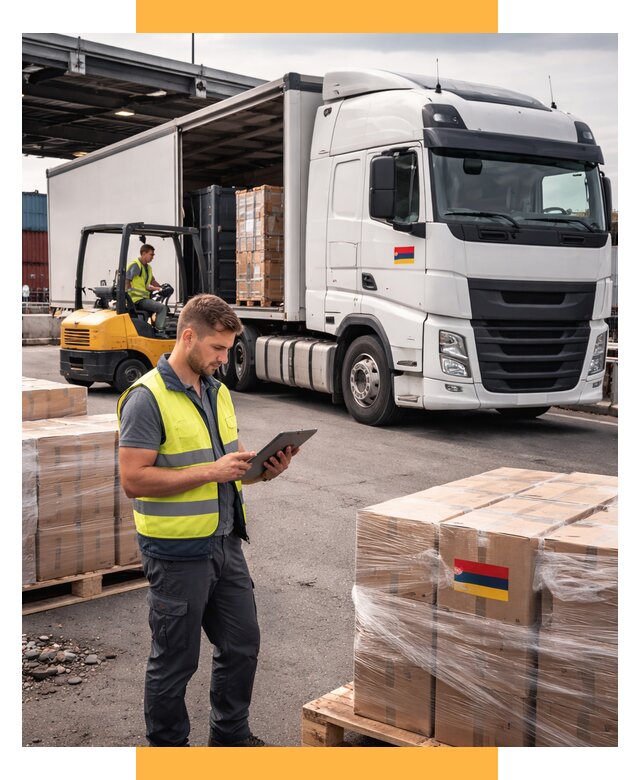 Автоперевозки из Армении от 96368 р. — услуги СетСервис-Блч