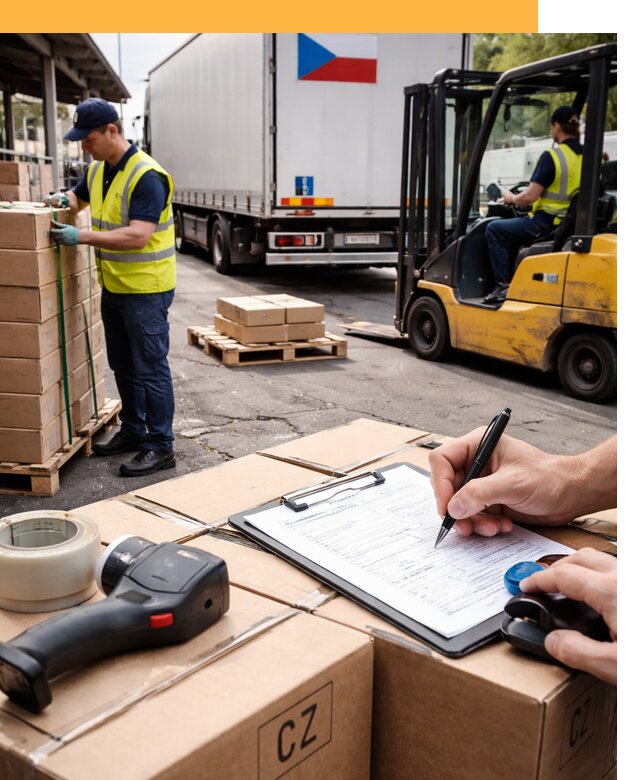 Доставка грузов в Чехию от 35504 руб, международные перевозки