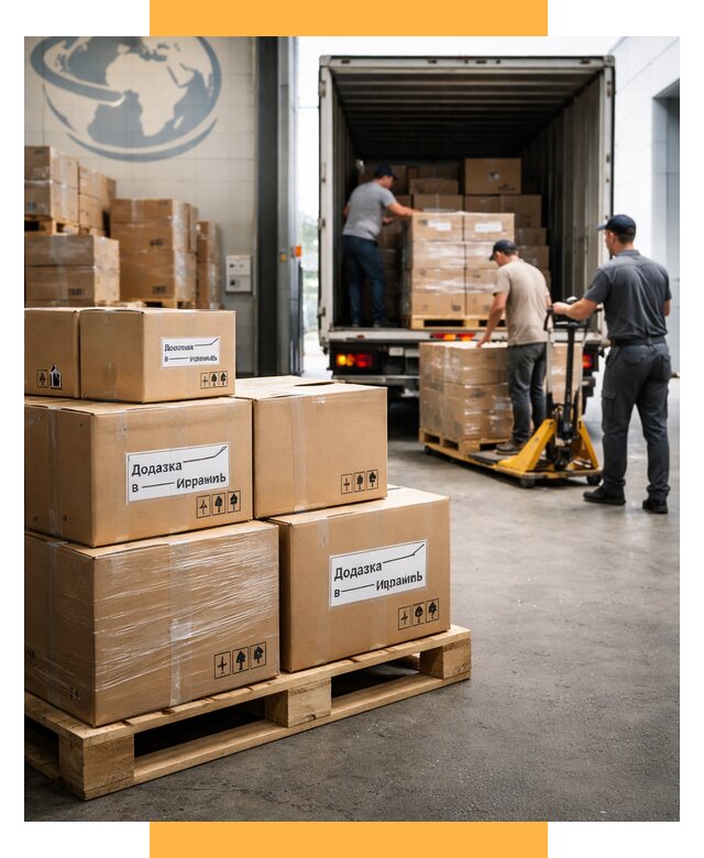Доставка грузов в Израиль и экспорт от 45648 р. СетСервис-Блч