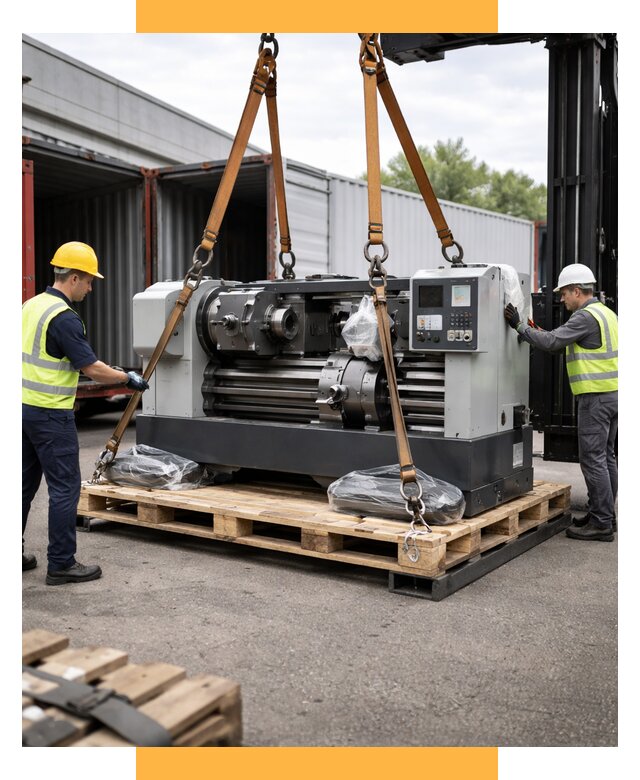 Перевозка станков и таможня от 60864 р. | СетСервис-Блч логистика