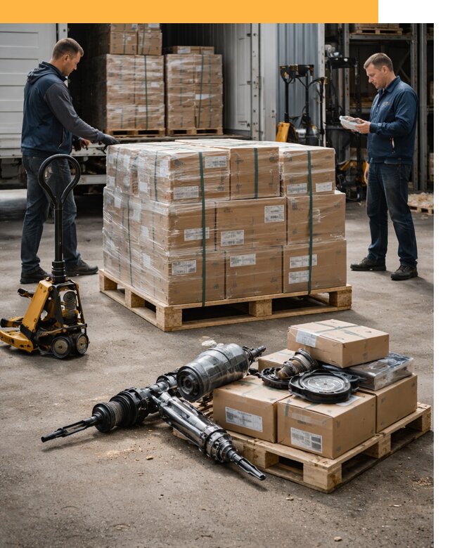 Международная перевозка автозапчастей по миру от 4565 руб