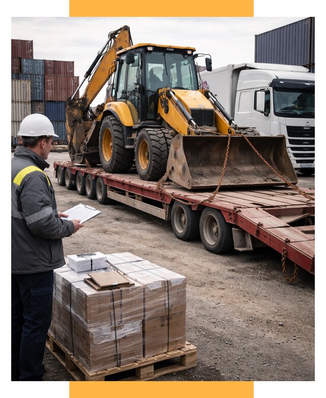 Международная перевозка спецтехники от 45648 р., СетСервис-Блч