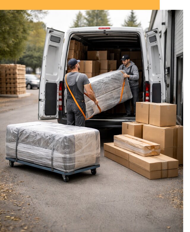 Перевозка мебели по России и за рубеж с таможней от 7608