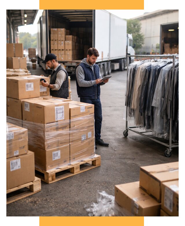 Перевозка и доставка одежды из Китая от 7608 р., СетСервис-Блч