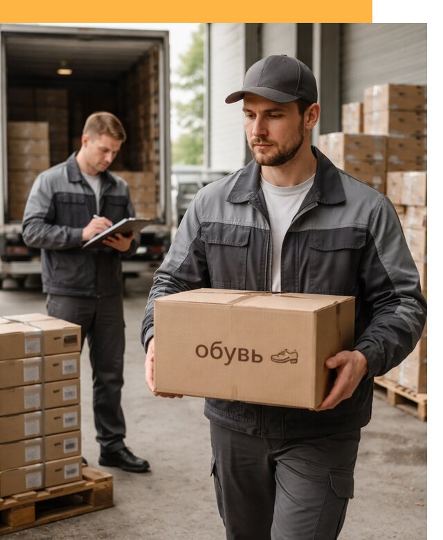 Международная перевозка обуви с таможенным оформлением от 4565