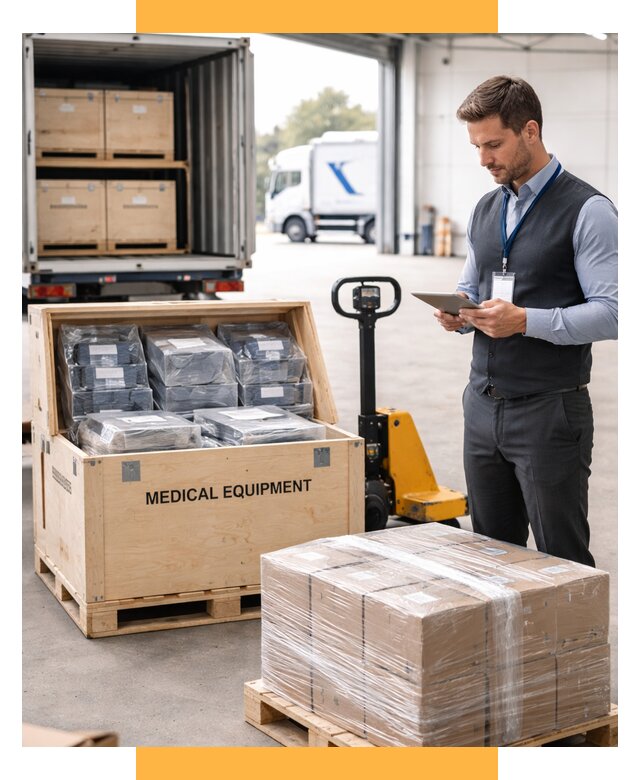 Перевозка медицинского оборудования от 15216 р. в СетСервис-Блч