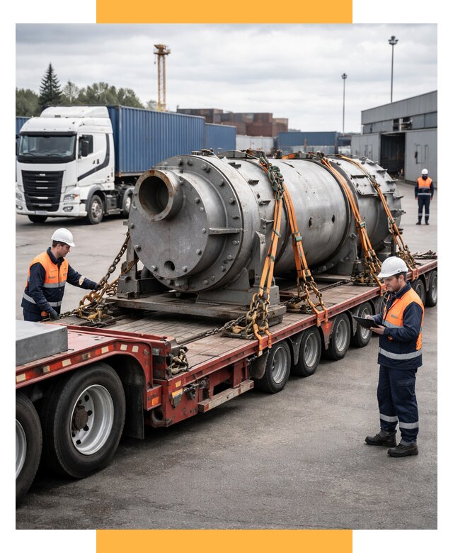 Перевозка тяжеловесных грузов под ключ от 152160 р. | СетСервис-Блч