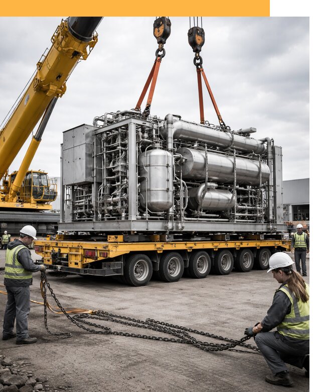 Перевозка тяжеловесных грузов по миру от 152160 руб