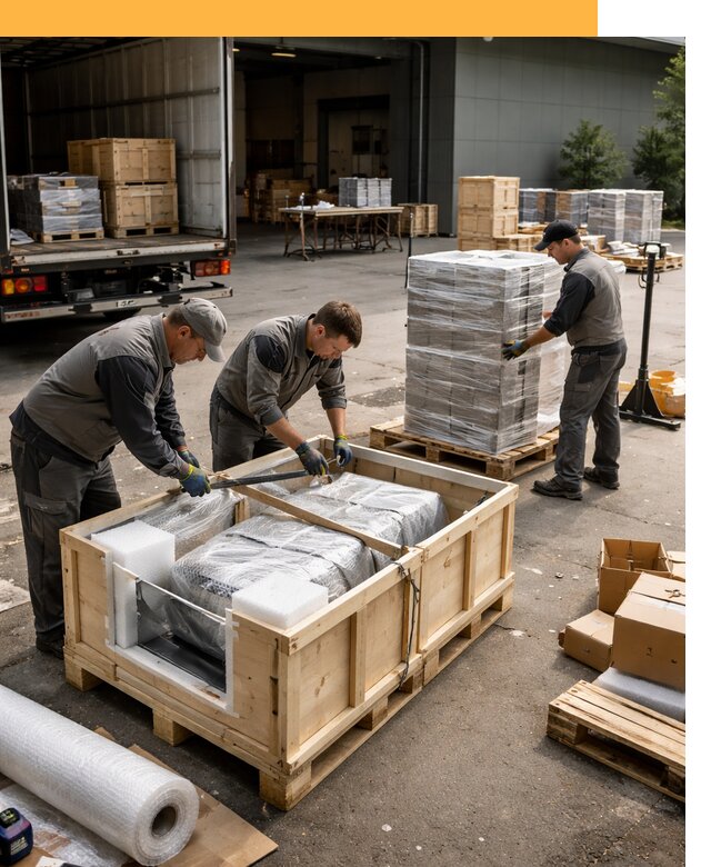 Перевозка выставочных грузов по миру от 25360 руб за м2 с таможней