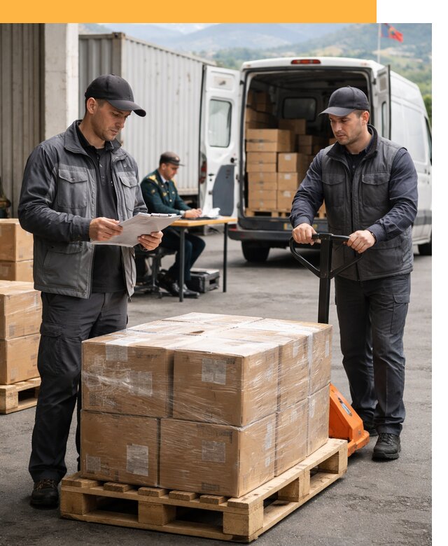 Доставка грузов через Армению, быстрая таможенная очистка от 25360