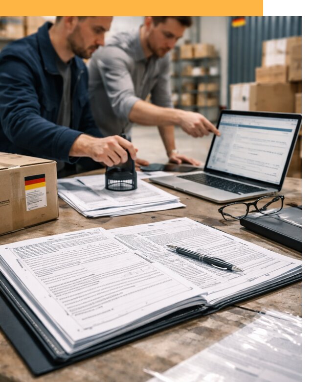 Таможенное оформление грузов из Германии от 9130 руб.