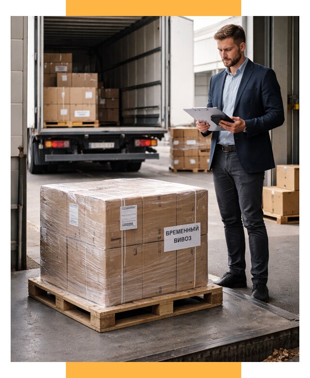 Временный вывоз товаров под ключ от 8115 р. | СетСервис-Блч