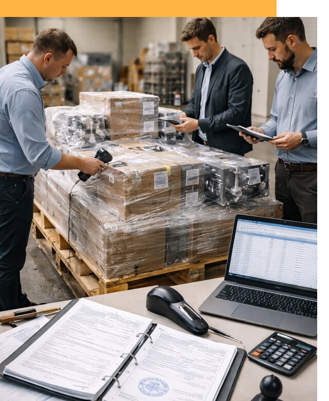 Таможенное оформление промышленного оборудования от 15216 руб.