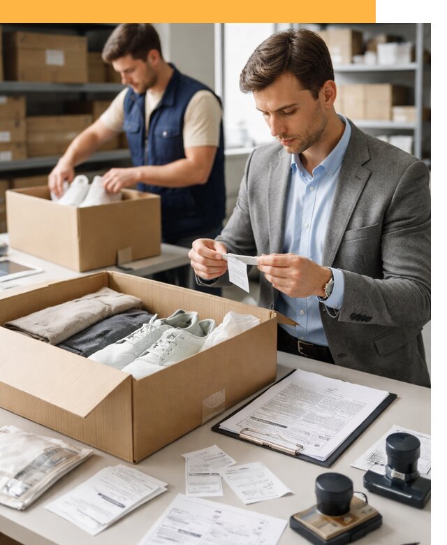 Таможенное оформление одежды и обуви по выгодной цене от 6594 руб