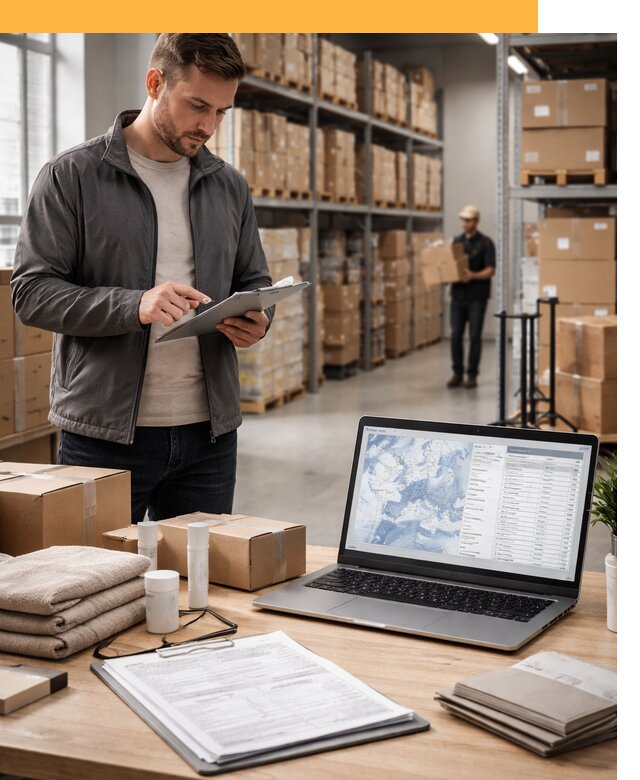 Закупка товаров в Европе под ключ: доставка, таможня от 7608 руб