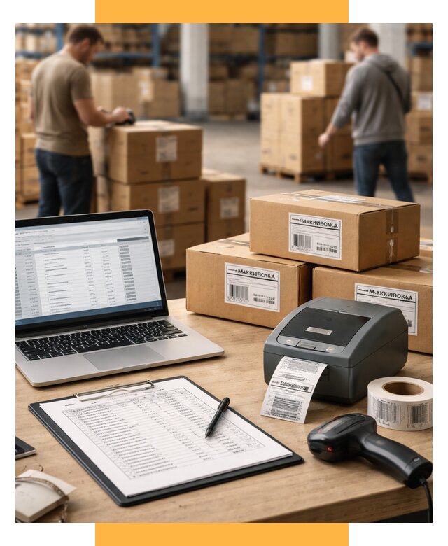 Маркировка импортных товаров от 4565 р. под ключ, СетСервис-Блч