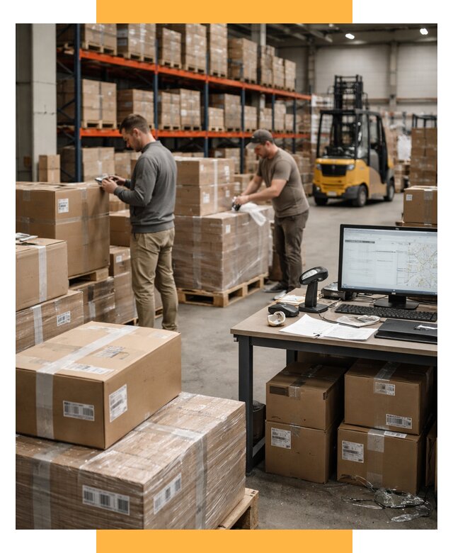 Склад консолидации в Европе от 6594 р., услуги СетСервис-Блч